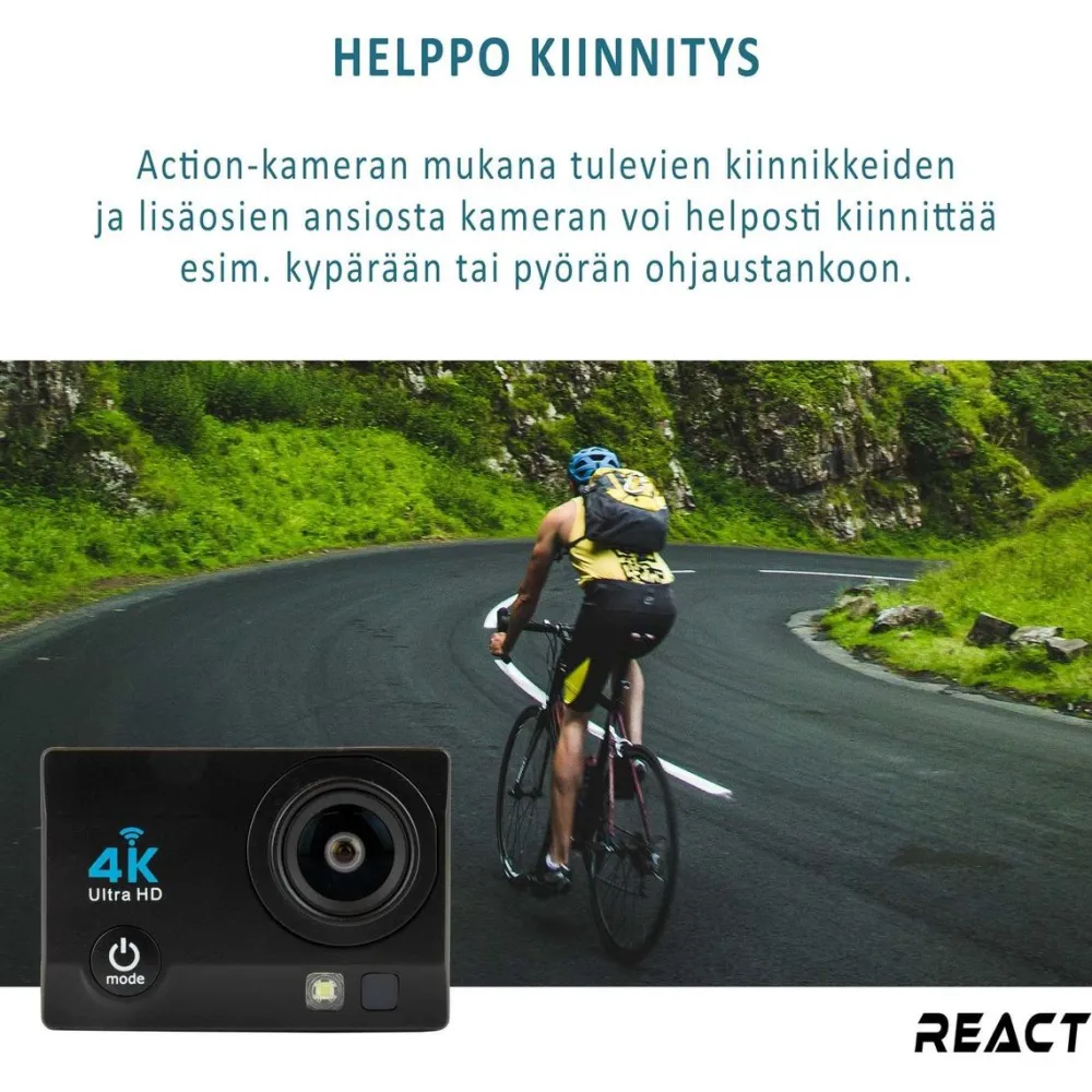 Hot Action-kamera Brave 800 V2 eri värejä Harrastusvälineet