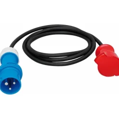 Clearance Adapterijohto , pistotulppa CEE/schukopistorasia, 1-vaihe, 16A, 2m Jatkojohdot