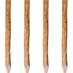 Aidanseipäät 4kpl pähkinäpuu 120cm*FinePRICE Outlet