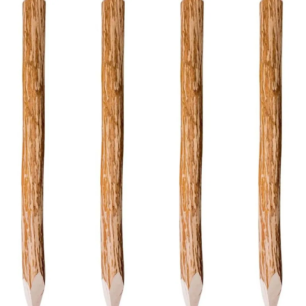 Aidanseipäät 4kpl pähkinäpuu 120cm*FinePRICE Outlet