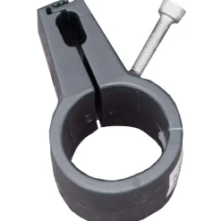 New Aitaelementin yksittäiskiinnike Ø34mm harmaa Aitaverkot