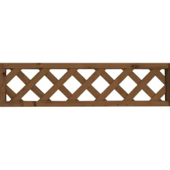 Outlet Aitaelementti Lehto A08R 1200x300 mm vinoristikko ruskea Aitaelementit