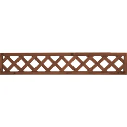 Aitaelementti Lehto A62R 1800x300 mm vinoristikko ruskea Aitaelementit