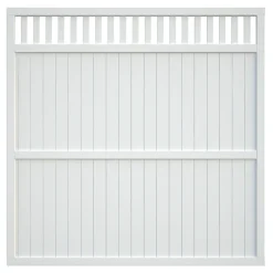 Aitaelementti Elke 1 180x180 cm valkoinen 5 kpl/pkt*Palmako Outlet