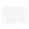 Clearance Aitaelementti Lovisa 10 100x180 cm valkoinen 5 kpl/pkt Aitaelementit