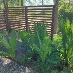 Aitaelementti Suunnikas A95R 1860x800 mm vinorima ruskea*Tammiston puu Hot