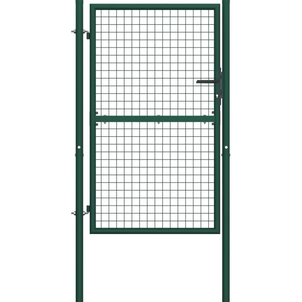 New Aitaportti teräs 100x200cm vihreä Portit