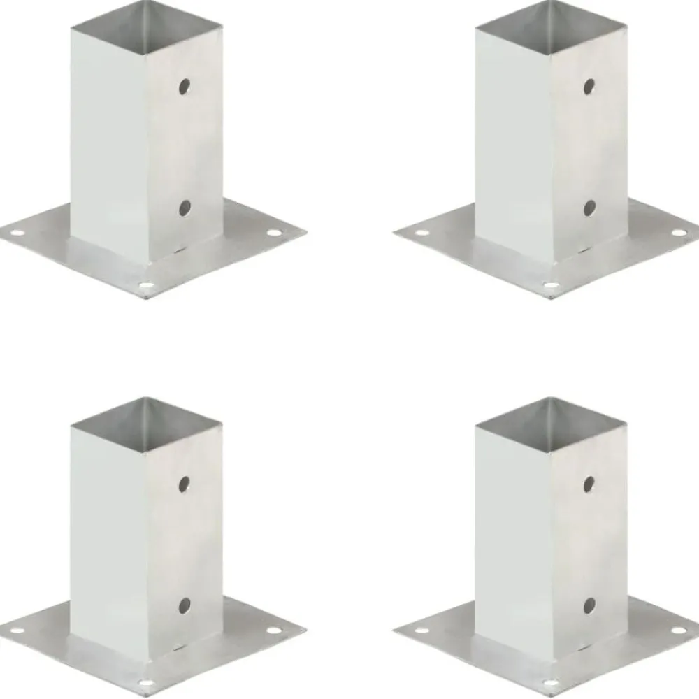 Aitatolpan jalat 4kpl galvanoitu 71mm*FinePRICE Best