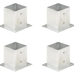 Online Aitatolpan jalat 4kpl galvanoitu 121mm Aitatolpan Jalat