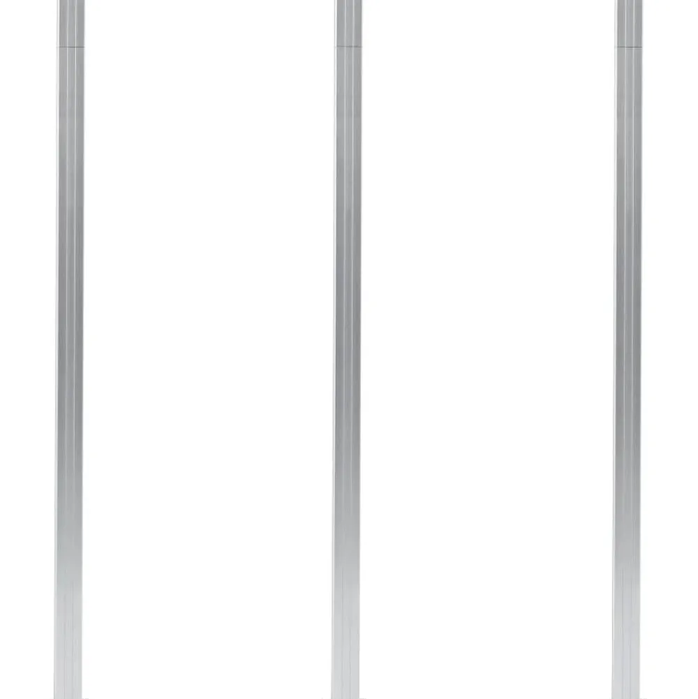 Aitatolpat 3kpl alumiini 185cm*FinePRICE New