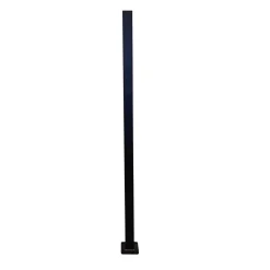 Aitatolppa Garden 130 x 5 x 5 cm musta alumiini*Green Land Clearance