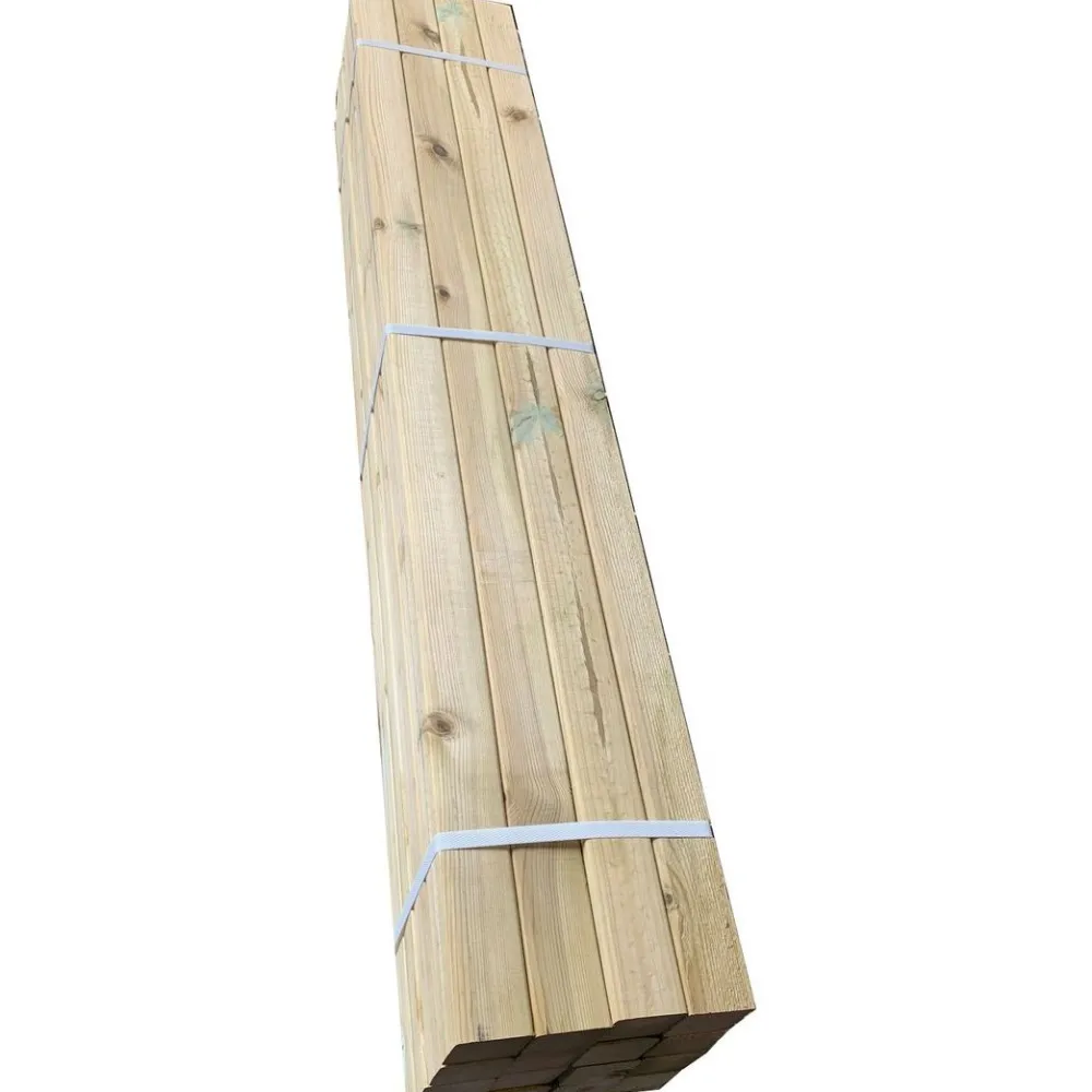 Aitatolppa 48x48x1750mm, talouslaatu, 16kpl nippu*Tammiston puu