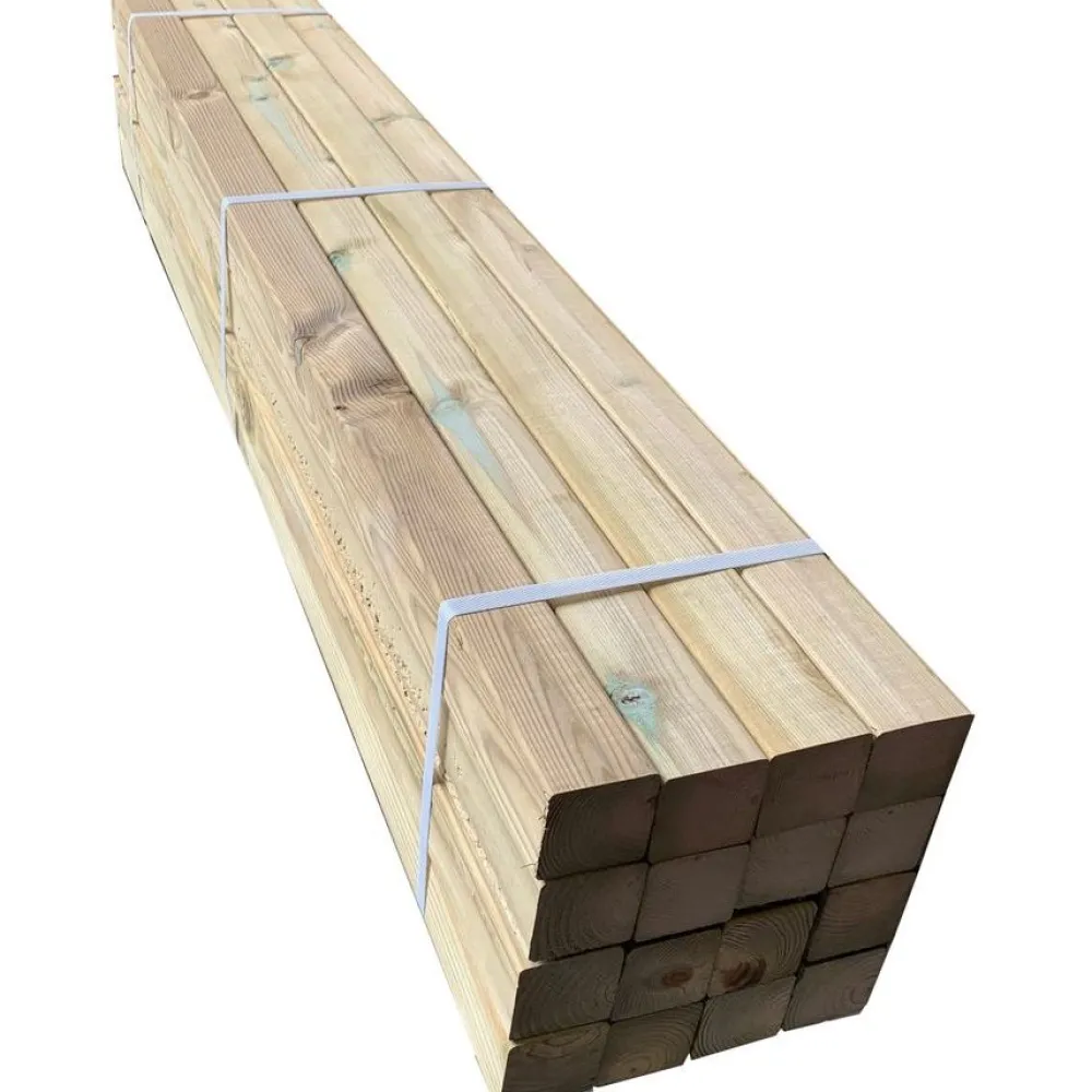 Aitatolppa 48x48x1750mm, talouslaatu, 16kpl nippu*Tammiston puu