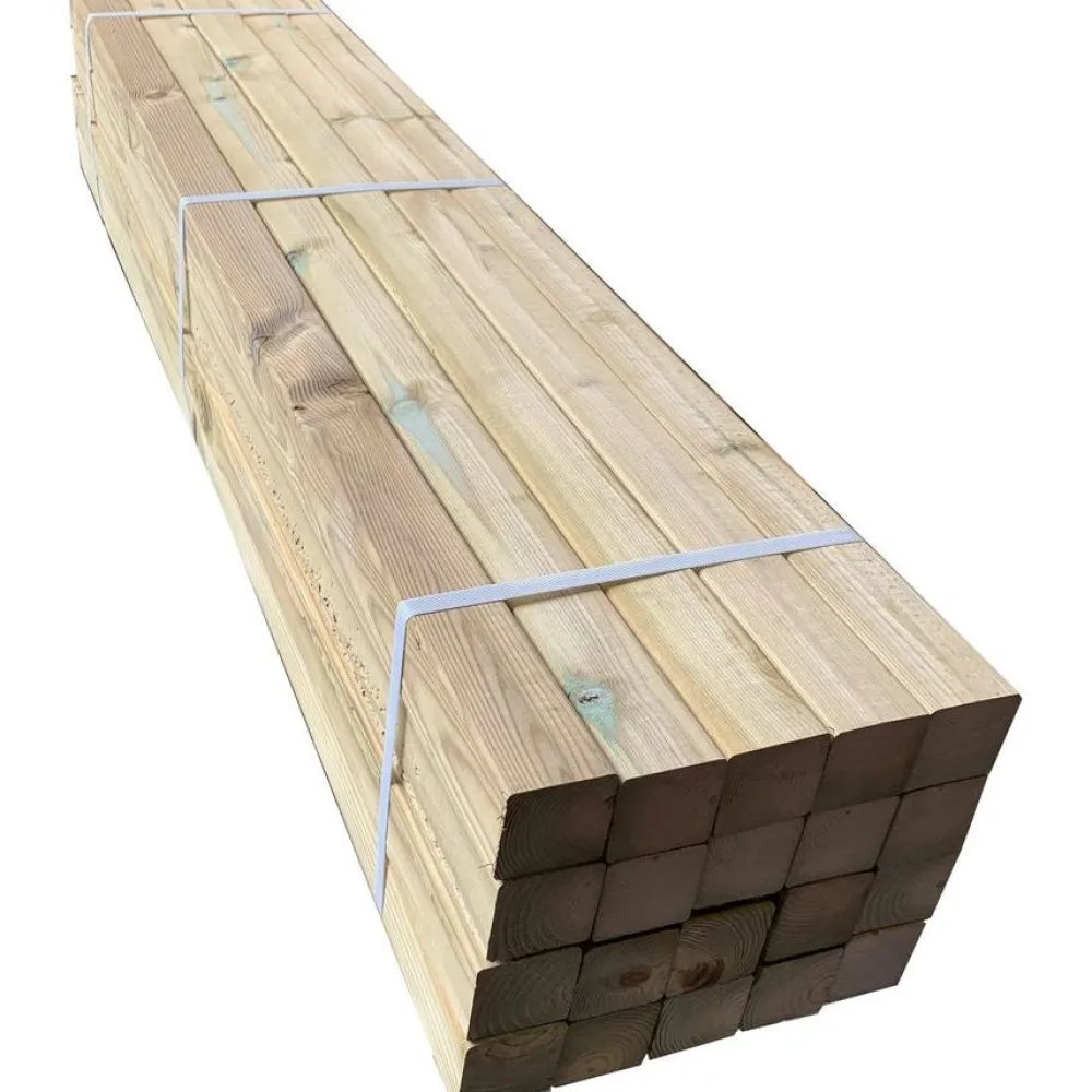 Clearance Aitatolppa 48x48x1195mm, talouslaatu, 20kpl nippu Aitatolpat