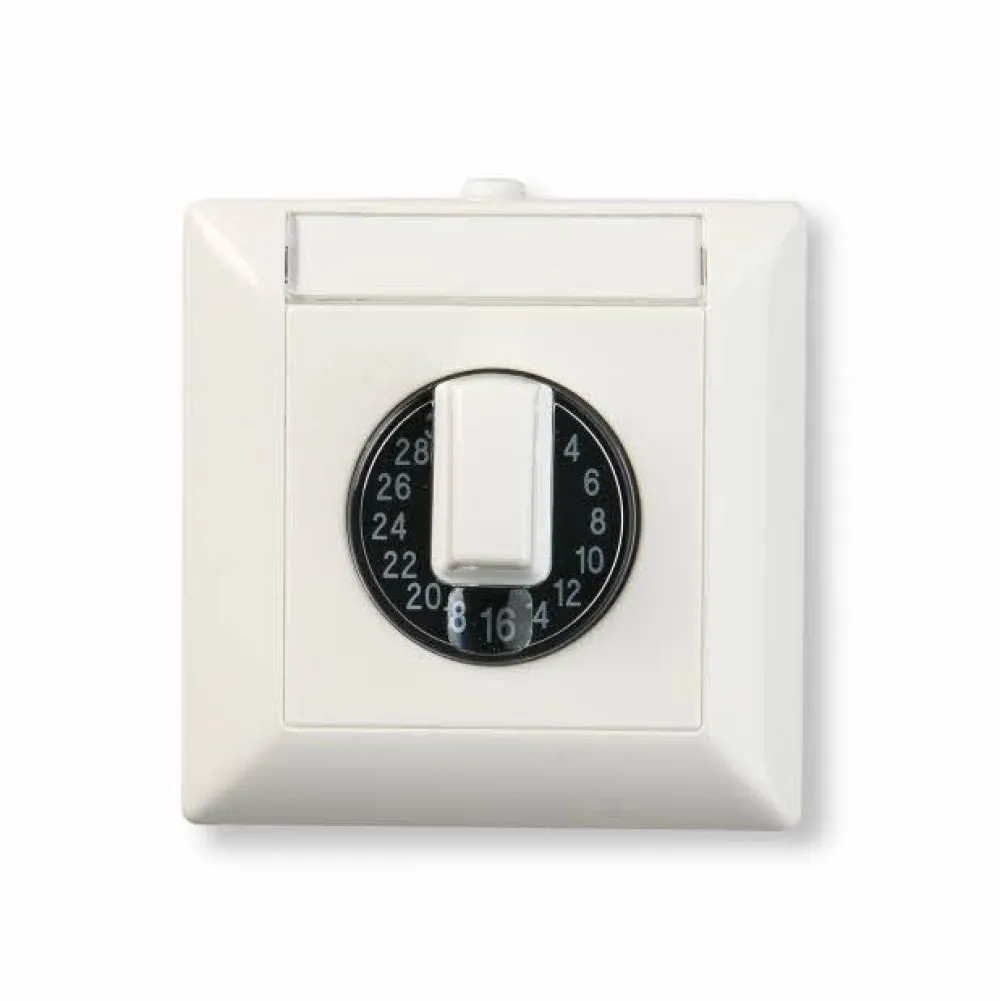 Hot Ajastin Intro - W110.120A 120m/16A IP44 PP valkoinen Ajastimet