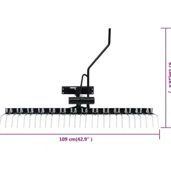 Ajettavan ruohonleikkurin hara 109 cm (54454)*FinePRICE Clearance