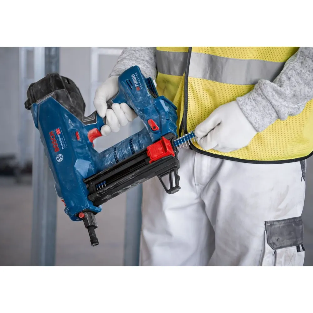 Sale Akkubetoninaulain Bosch Professional GNB 18V-38 18V 2x4,0Ah ProCore-akuilla + XL-Boxx Naulaimet