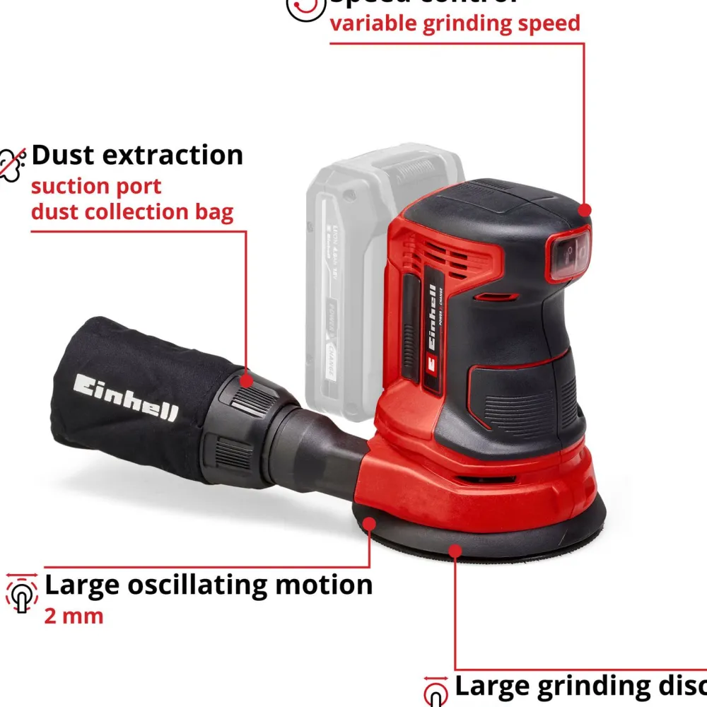 Akkuepäkeskohiomakone TE-RS 18 Li Solo 18 V*Einhell Outlet