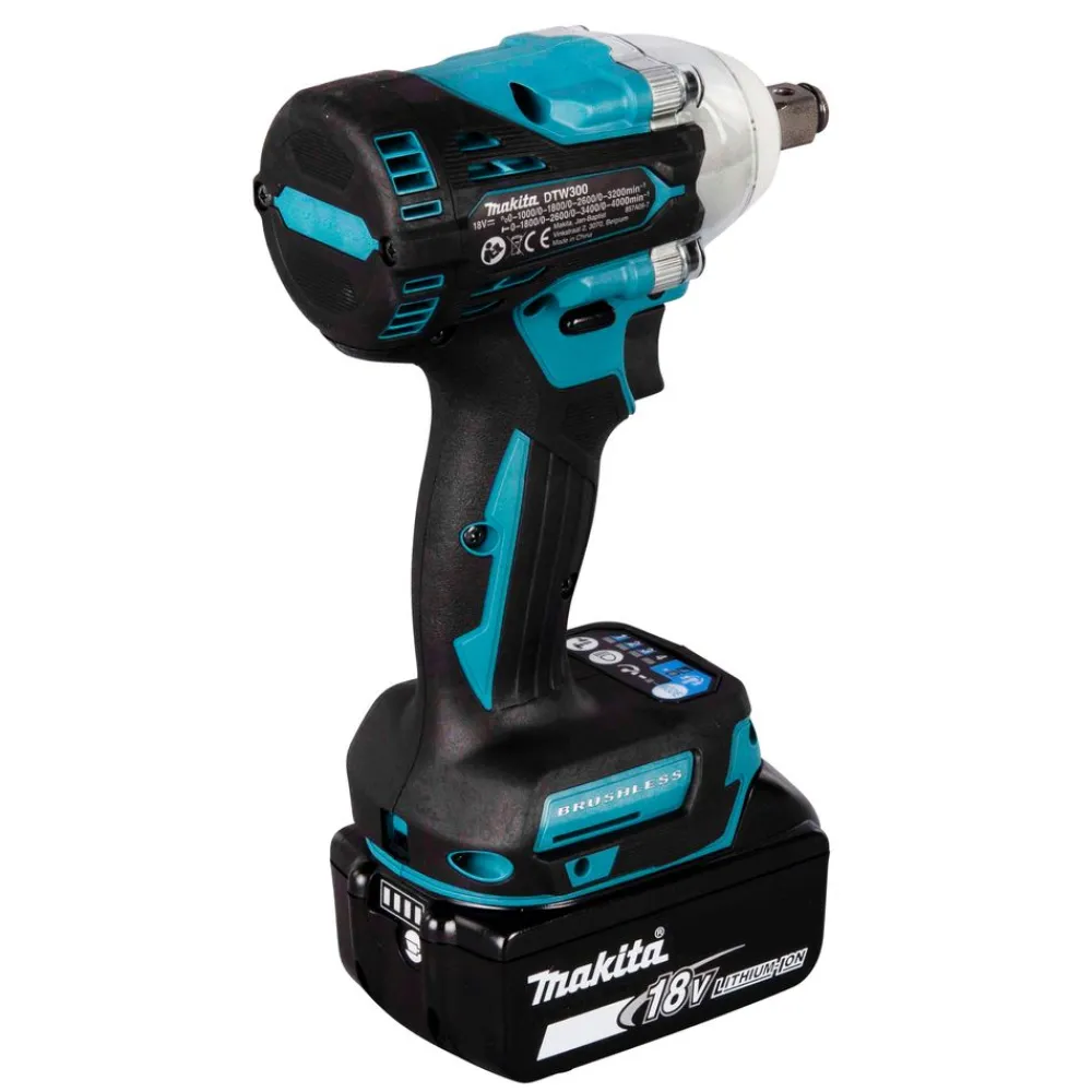 Best Akkuiskumutterinväännin LXT DTW300RTJ 18V 2x5,0 Ah akuilla Mutterinvääntimet