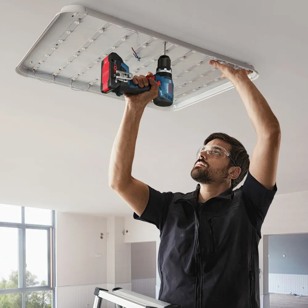 Akkuiskuporakone Bosch Professional GSB 18V-65 18V 2x2,0 Ah akuilla + L-Case*Bosch Power Tools