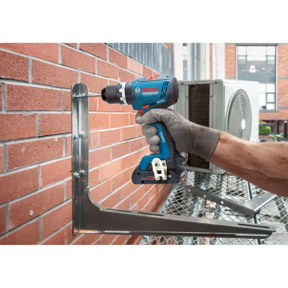 Akkuiskuporakone Bosch Professional GSB 18V-65 18V 2x2,0 Ah akuilla + L-Case*Bosch Power Tools