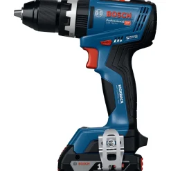 Akkuiskuporakone Bosch Professional GSB 18V-65 18V 2x2,0 Ah akuilla + L-Case*Bosch Power Tools