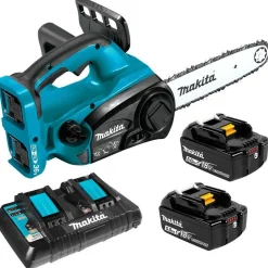 Akkuketjusaha LXT DUC302PT2 12" 2x18V 2x5,0 Ah akuilla*Makita Online