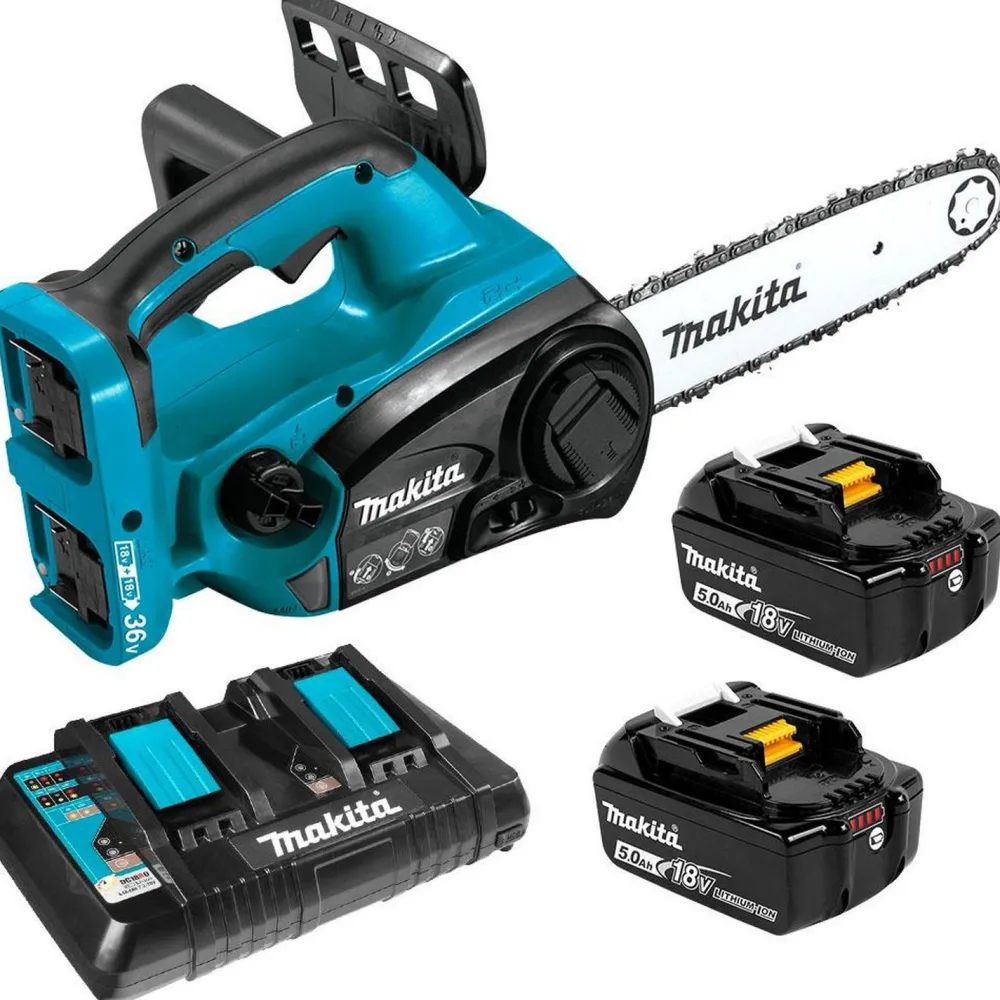 Akkuketjusaha LXT DUC302PT2 12" 2x18V 2x5,0 Ah akuilla*Makita Online