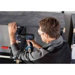 Akkukonesarja Bosch Professional GDR 18V-200 + GSR 18V-55, 2x4,0 Ah akuilla + L-Case Akkukonesarjat