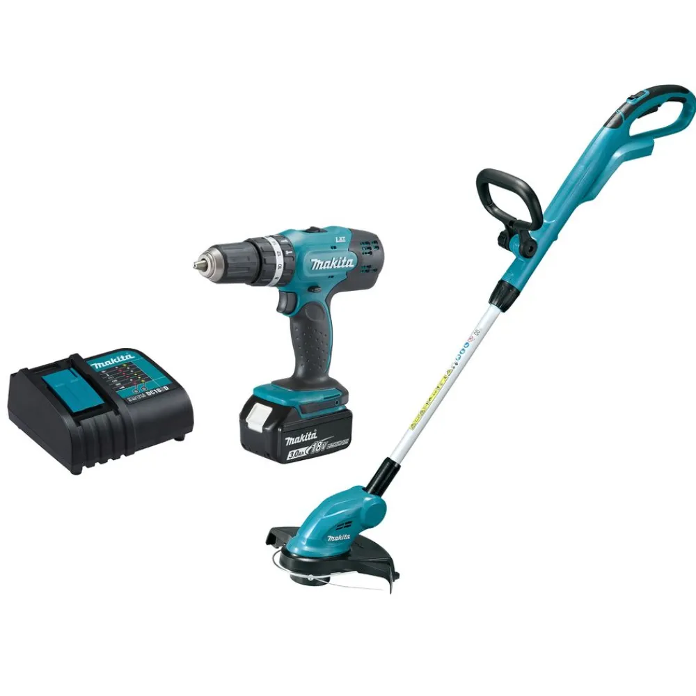 Clearance Akkukonesarja LXT Combokit DLX2114S 2 konetta 18V 3,0 Ah akulla Akkukonesarjat
