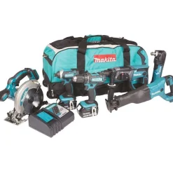 Akkukonesarja LXT DLX6038T Combokit 6 konetta 18V 3x5,0 Ah akuilla*Makita Hot