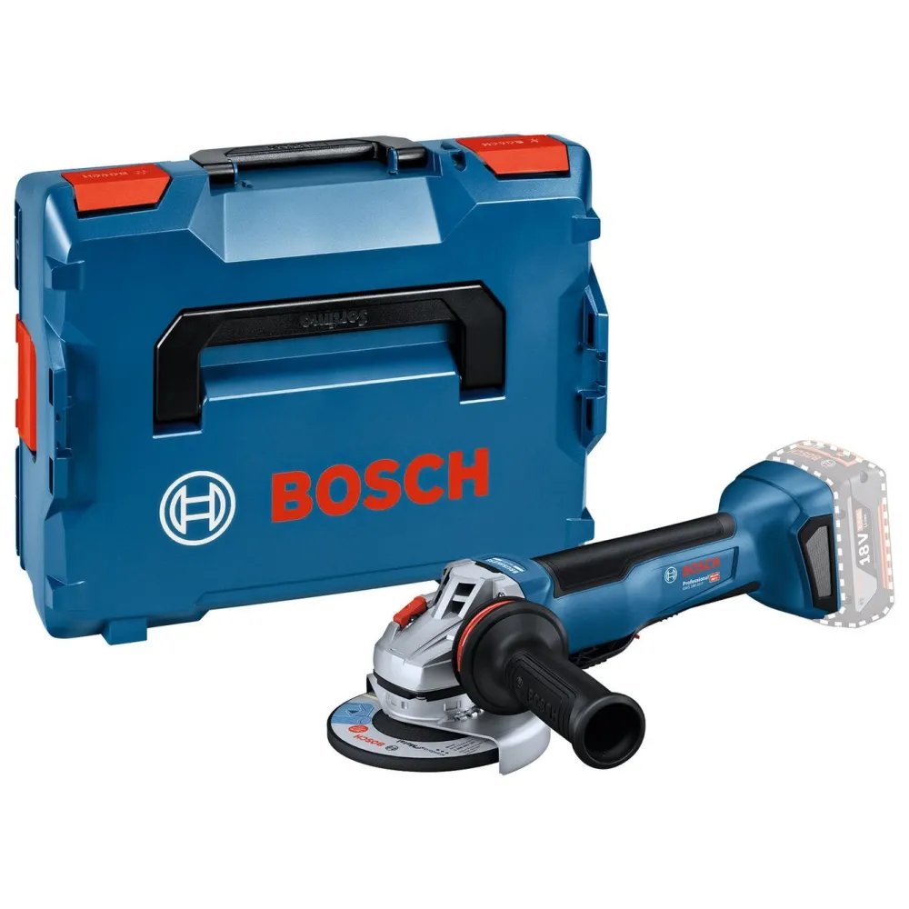 Akkukulmahiomakone Bosch Professional GWS 18V-10 P Solo 18V ilman akkua + L-Boxx*Bosch Power Tools Online