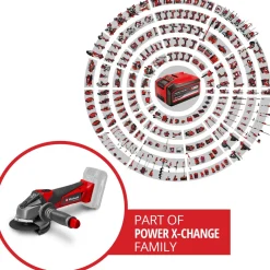 Sale Akkukulmahiomakone Power X-Change TE-AG 18 Li Solo 18V ilman akkua Hiomakoneet