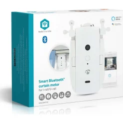 Clearance Akkukäyttöinen verhomoottori BTMC20WT1PC SmartLife Bluetooth, I/U-kisko Moottorisäätimet
