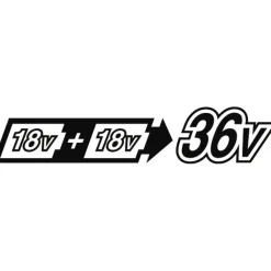 Akkulehtipuhallin/imuri LXT DUB363ZV silppurillla 2x18V ilman akkuja*Makita Clearance