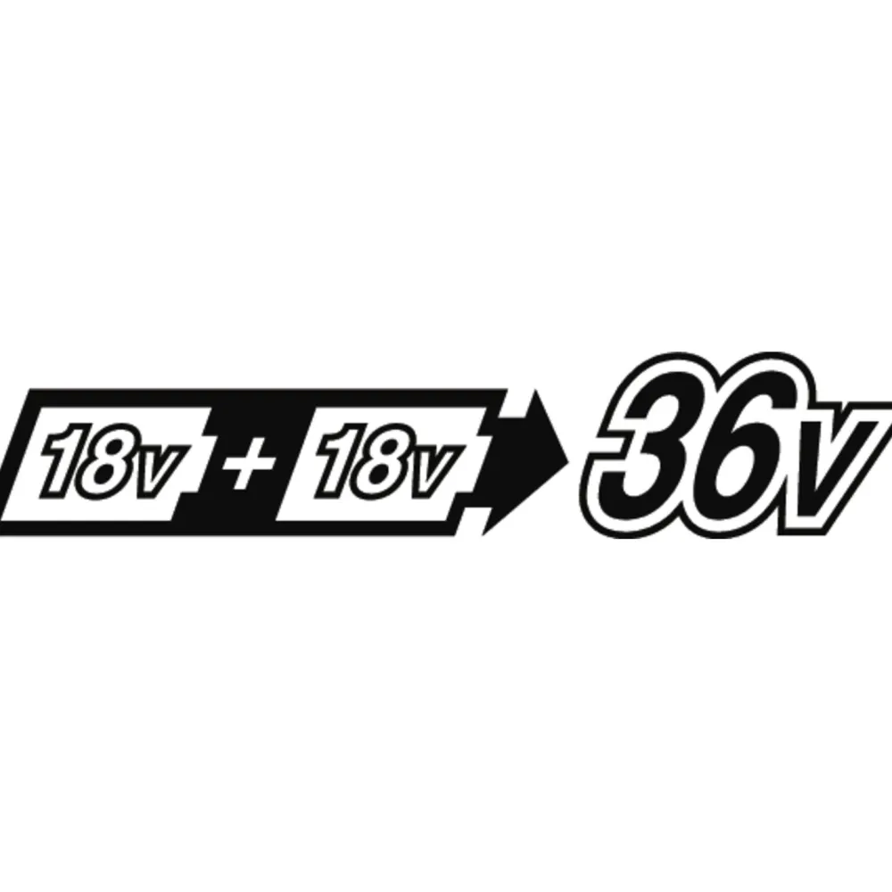 Akkulehtipuhallin/imuri LXT DUB363ZV silppurillla 2x18V ilman akkuja*Makita Clearance