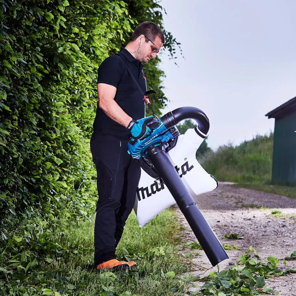 Akkulehtipuhallin/imuri LXT DUB363ZV silppurillla 2x18V ilman akkuja*Makita Clearance