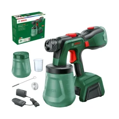 Outlet Akkumaaliruisku Bosch AdvancedSpray 18V-500 18V 4,0 Ah akulla Maalaus