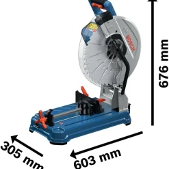 Outlet Akkumetallinkatkaisusaha Bosch Professional GCD 18V-355 Solo 18V ilman akkua Jiirisahat