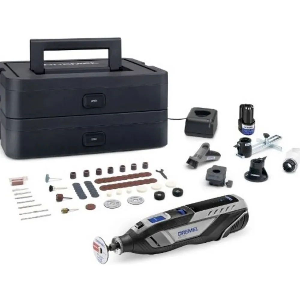 Akkumonitoimityökalu 8250-5/65 12V 2x2,0 Ah akuilla*Dremel Hot