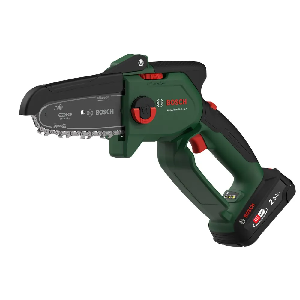 Hot Akkuoksasaha Bosch EasyChain 18V-15-7 18V 2,5 Ah akulla Oksasahat