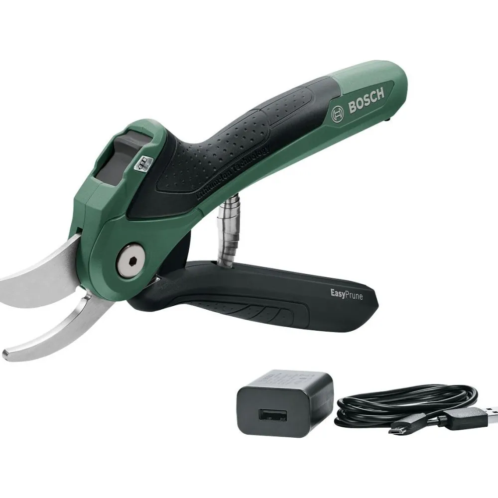 Clearance Akkuoksasakset Bosch EasyPrune 3,6V USB-lataus Puutarhan Käsityökalut