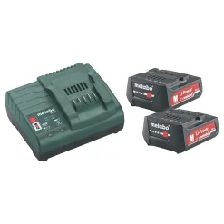 Akkupaketti 12V 2x2.0 Ah laturilla SC 30*Metabo New