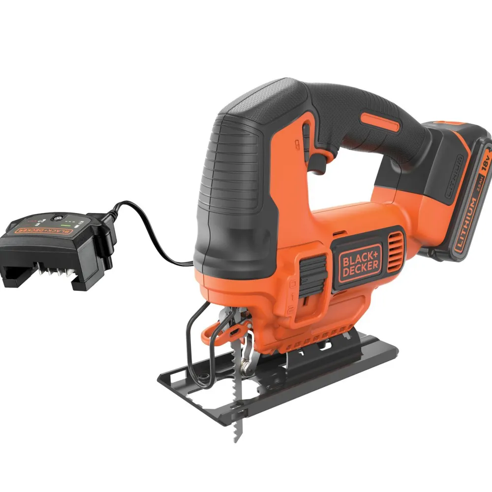 Akkupistosaha BDCJS18 18V 2,0 Ah akulla*BLACK+DECKER