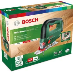 Hot Akkupistosaha Bosch UniversalSaw 18-100 Solo 18V ilman akkua Pistosahat