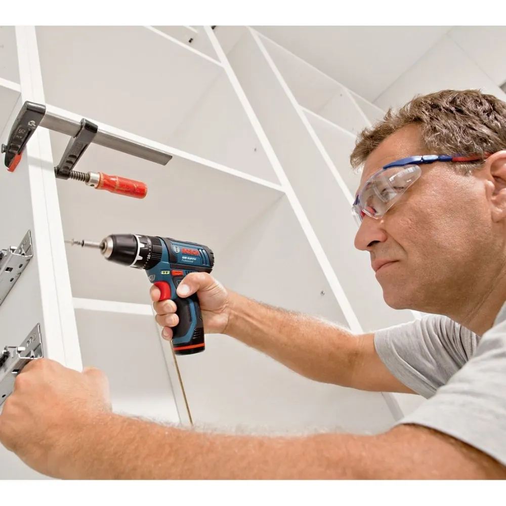 Akkuporakone Bosch Professional GSR 12V-15 12V 2x2,0 Ah akuilla + Bag*Bosch Power Tools Online