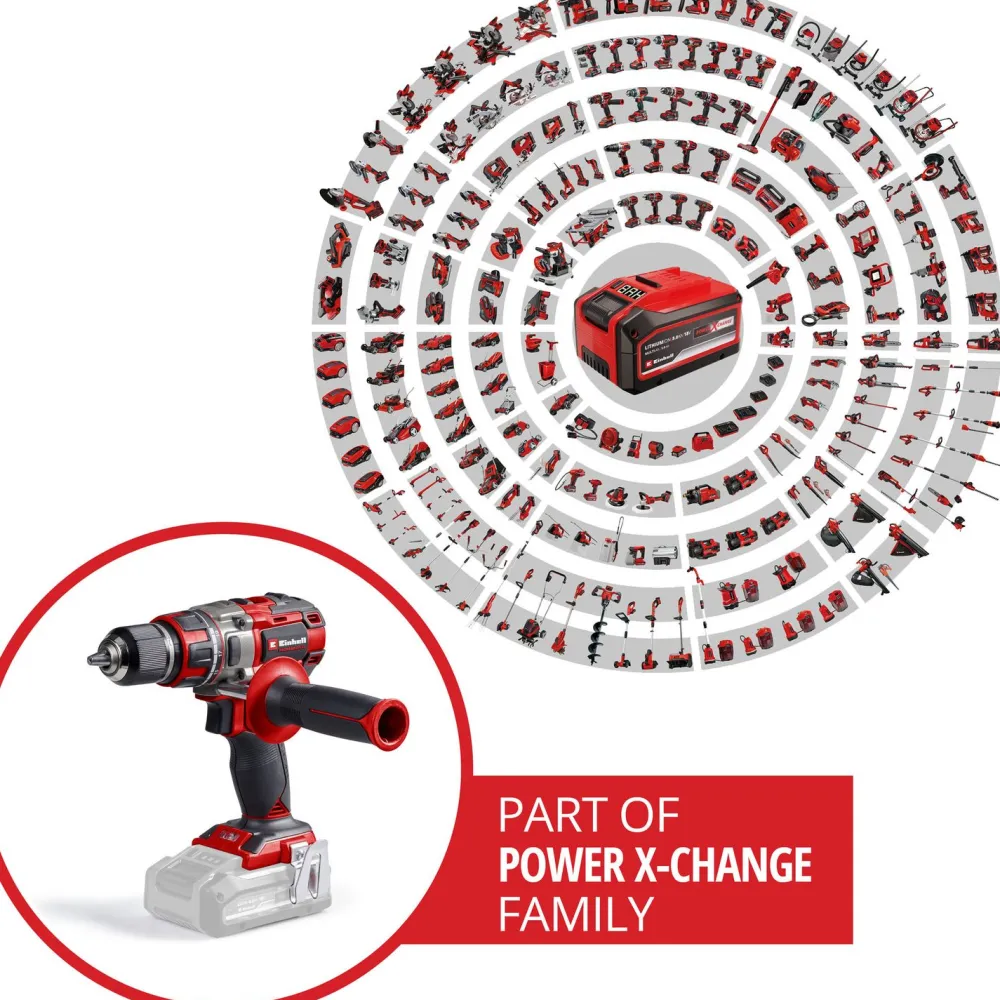 Clearance Akkuporakone PXC TP-CD 18/80 Li BL-Solo 18V ilman akkua Akkuporakoneet