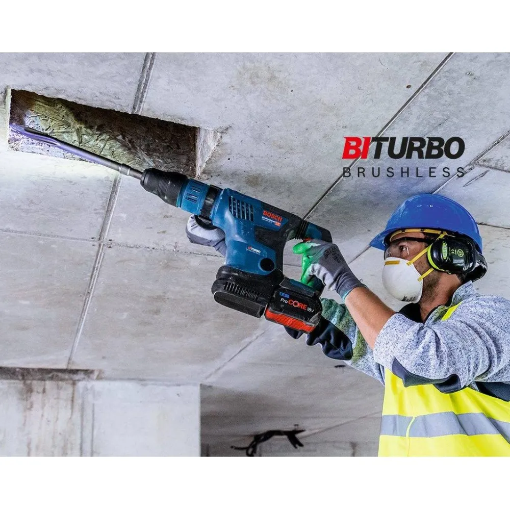 Akkuporavasara Bosch Professional GBH 18V-36 C Solo SDS-Max ilman akkua + case*Bosch Power Tools