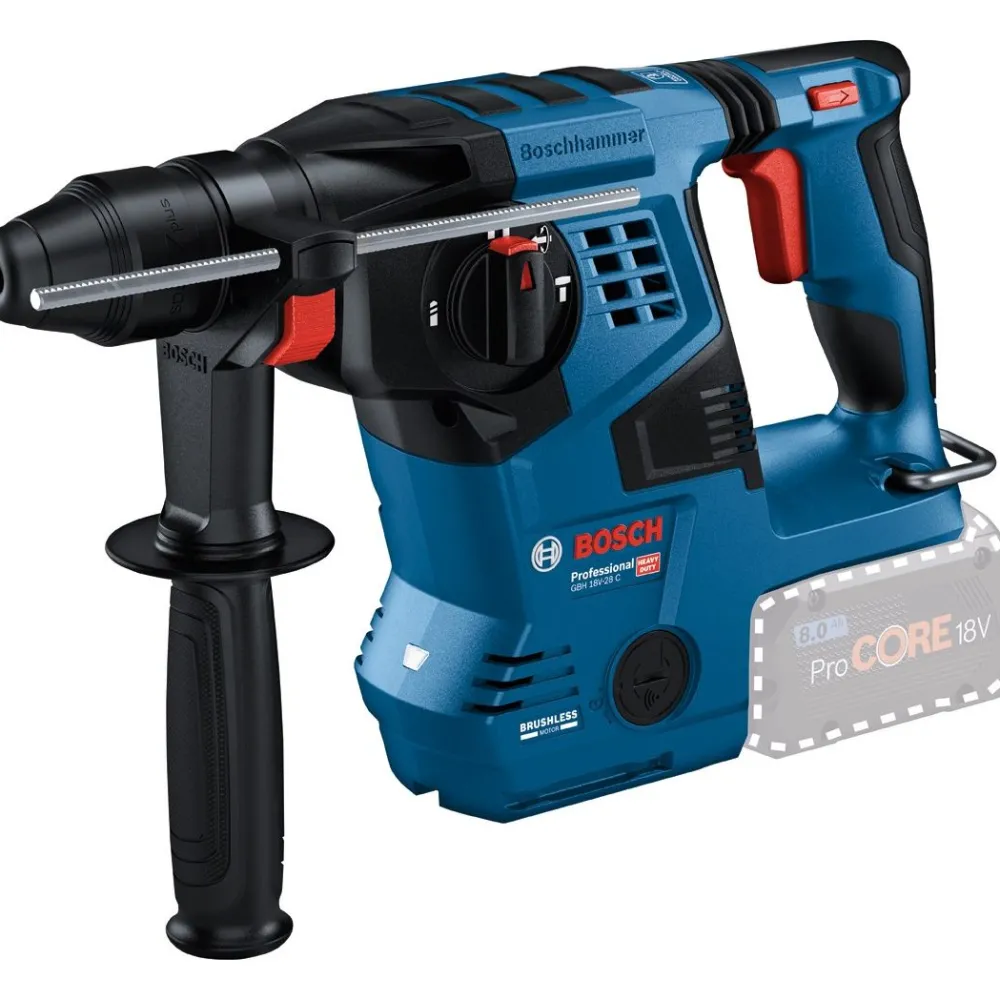 Akkuporavasara Bosch Professional GBH 18V-28 C Solo 18V ilman akkua*Bosch Power Tools Best