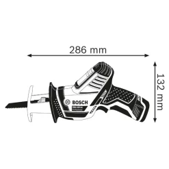 Discount Akkupuukkosaha Bosch Professional GSA 12V-14 Solo ilman akkua + L-Boxx Puukkosahat